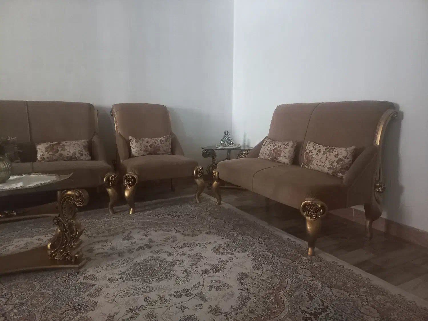 مبل 7نفره در حد نو|مبلمان خانگی و میز عسلی|ملایر, |دیوار