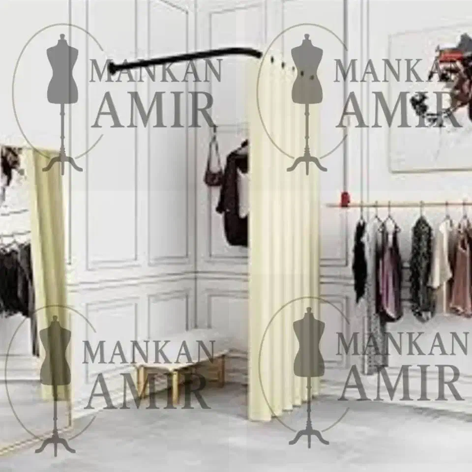 میله اتاق پرو و پرده|فروشگاه و مغازه|شیراز, لب آب|دیوار