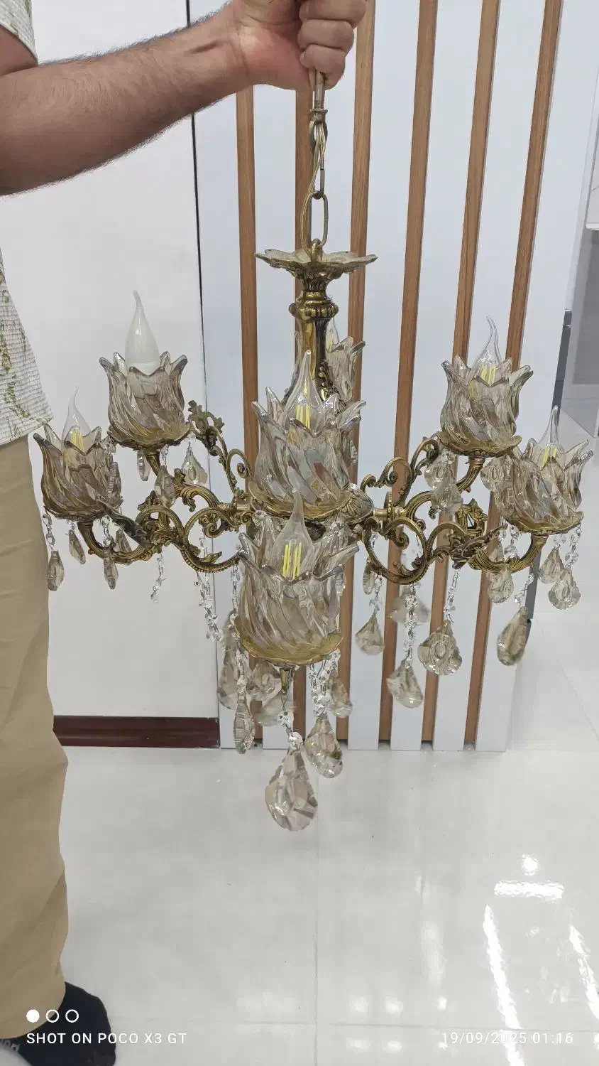 یه سری وسیله خونه نونو تمیز|لوستر و چراغ آویز|اراک, |دیوار