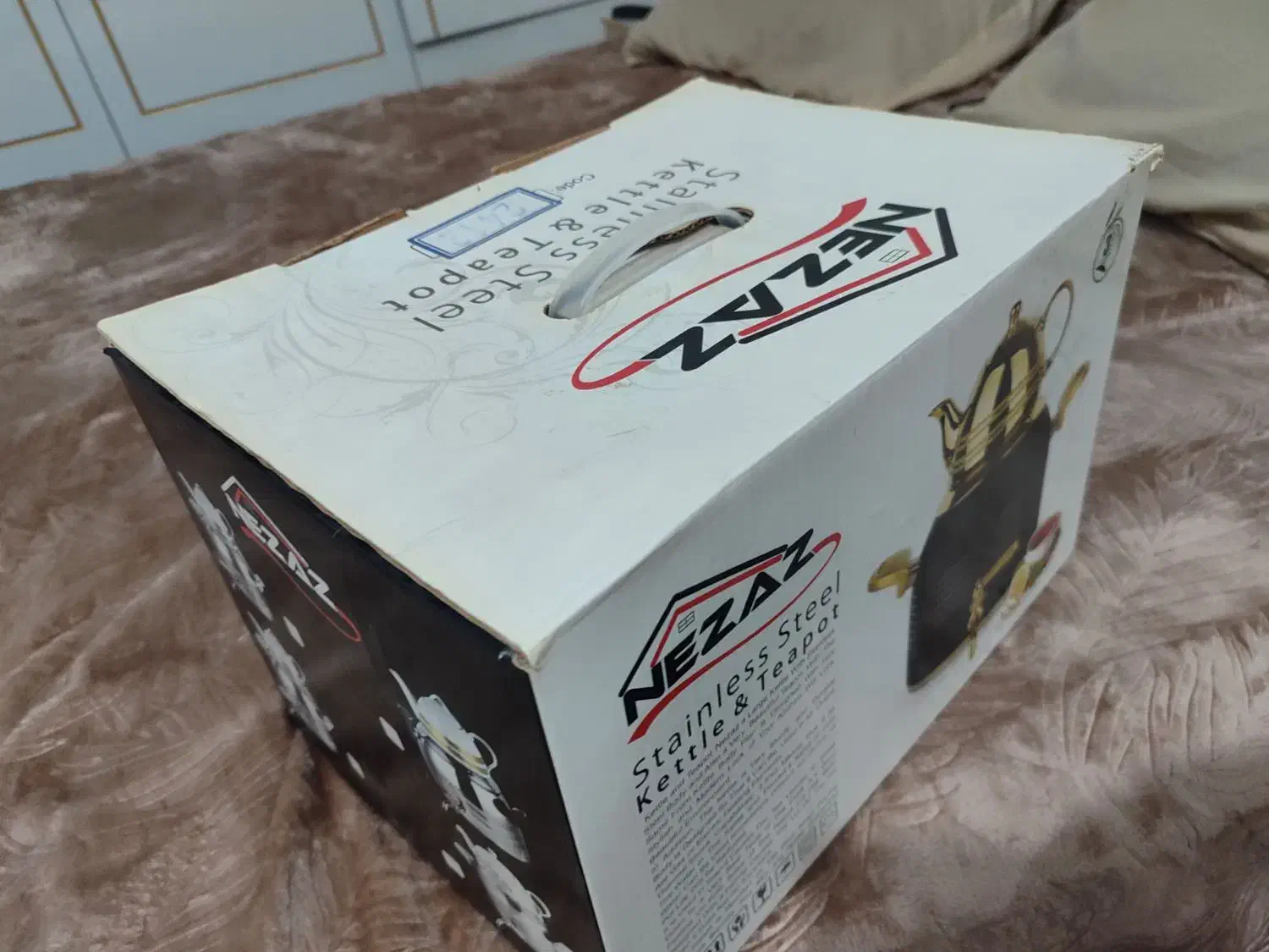 کتری قوری مارک نزار|قوری، کتری، قهوه‌ساز دستی|اهواز, منبع اب|دیوار