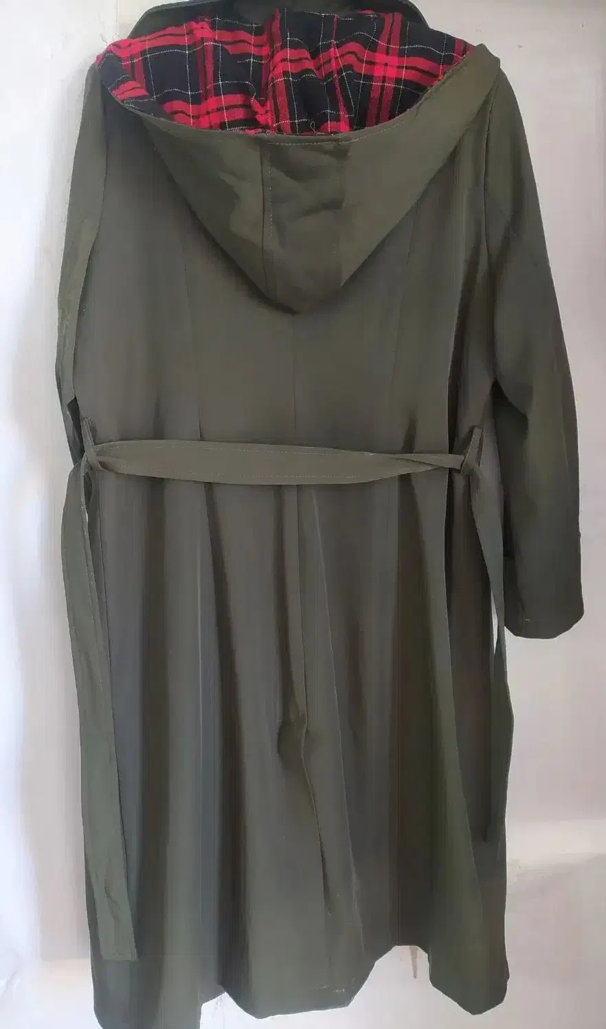 بارانی آستردار سبز|لباس|ایلام, |دیوار