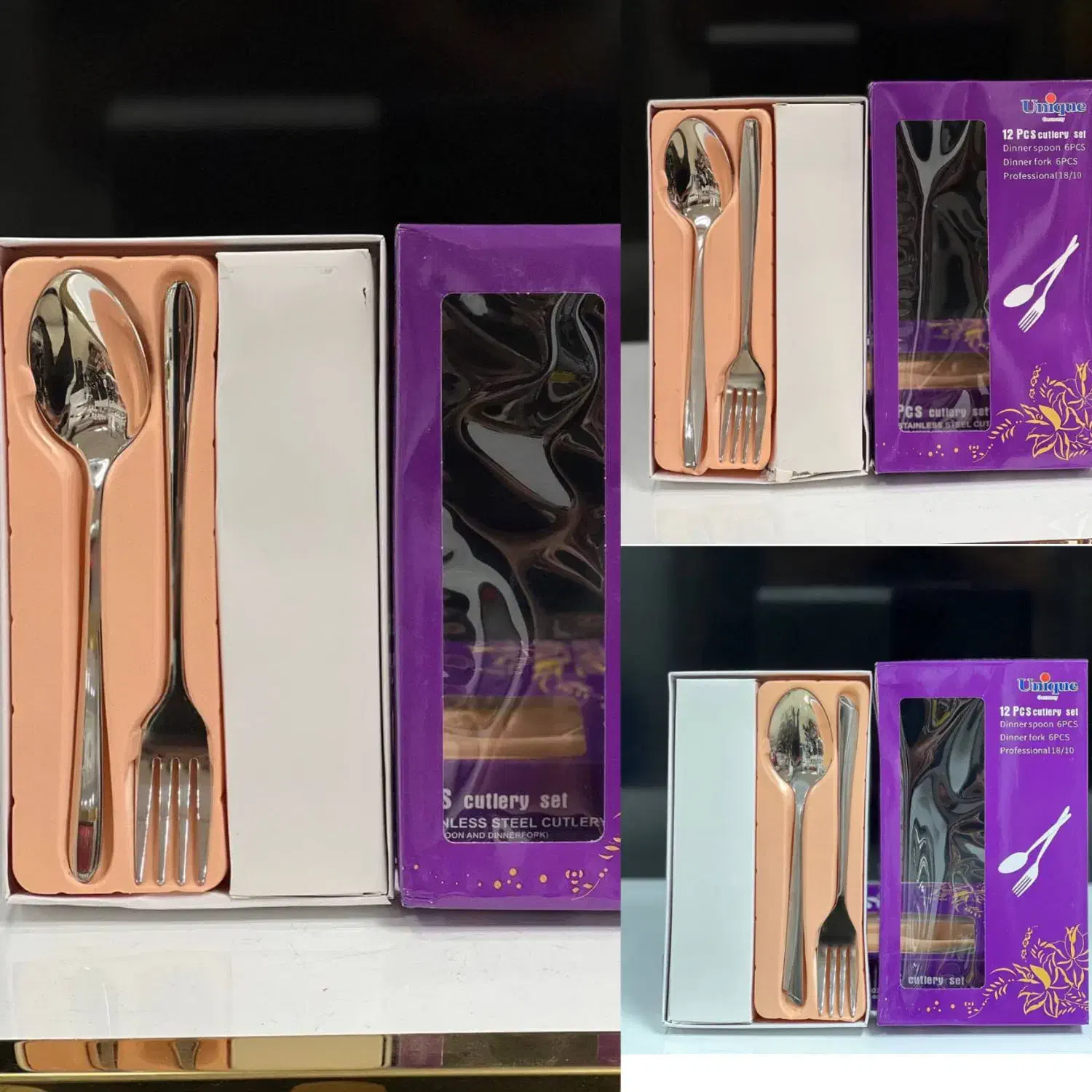 قاشق و چنگال یونیک سنگین ، استیل 18/10|ظروف سرو و پذیرایی|کرج, خرمدشت|دیوار