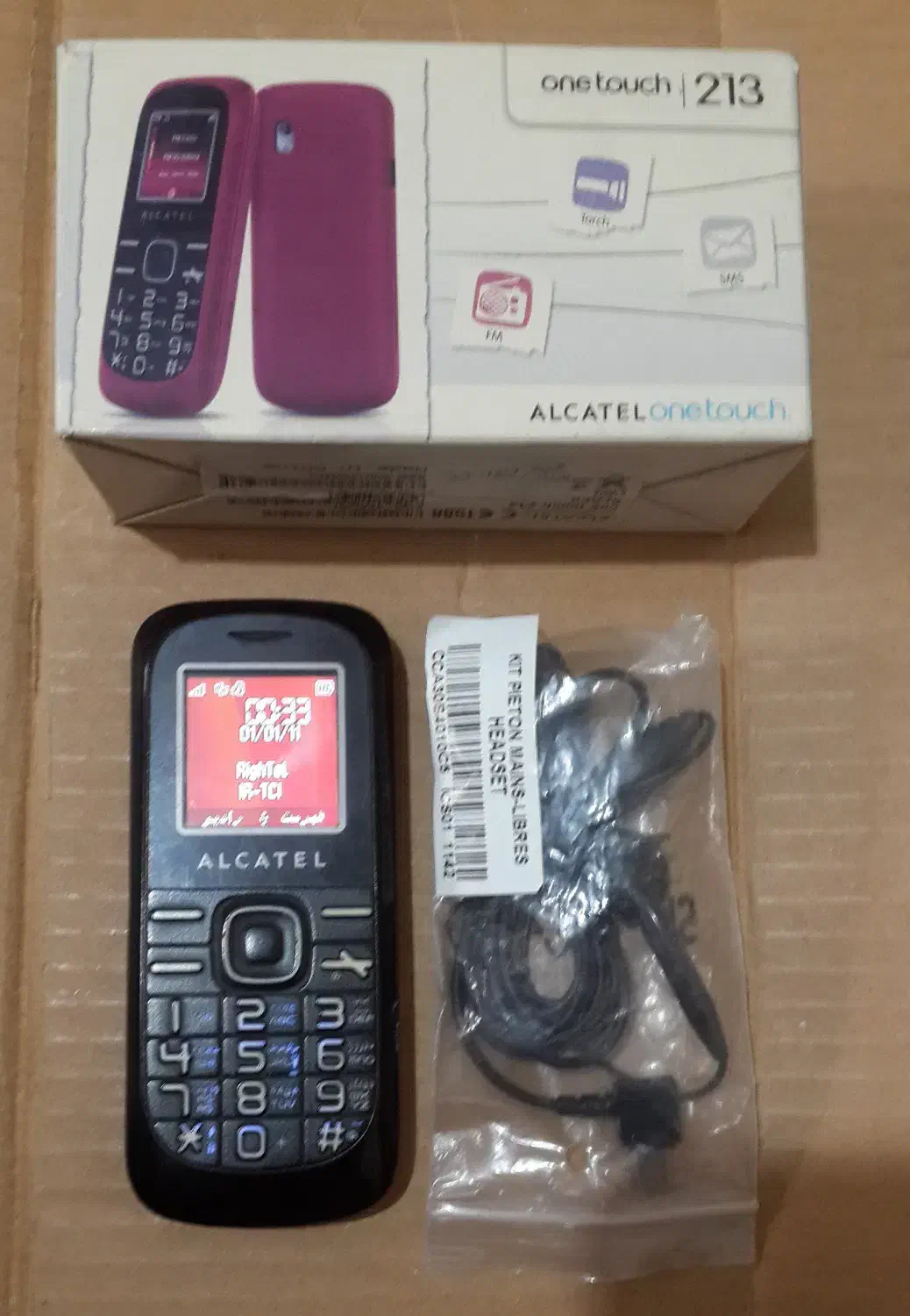 گوشی قدیمی آلکاتل 213|موبایل|شهریار, شهریار|دیوار