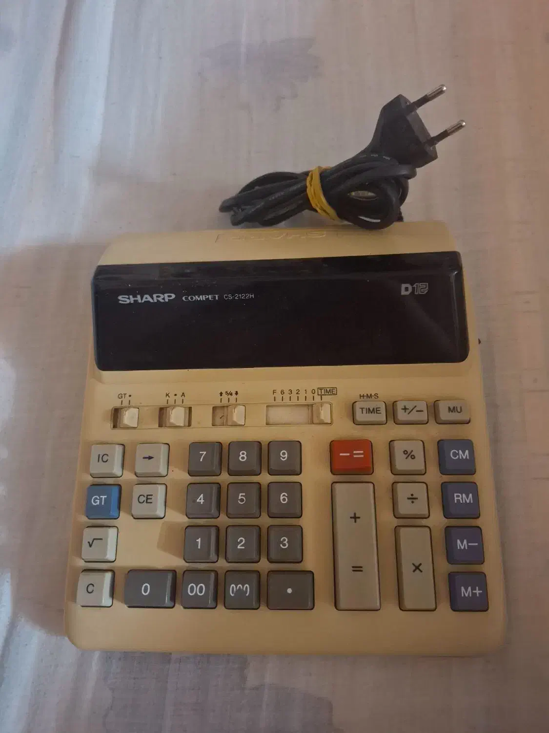 ماشین حساب شارپ مدل 2122H|لوازم التحریر|قم, بلوار امین و ساحلی|دیوار