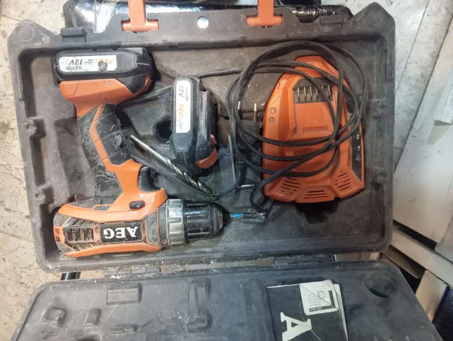 دریل شارژی AEG 12v|ابزارآلات|تهران, صاحب الزمان|دیوار