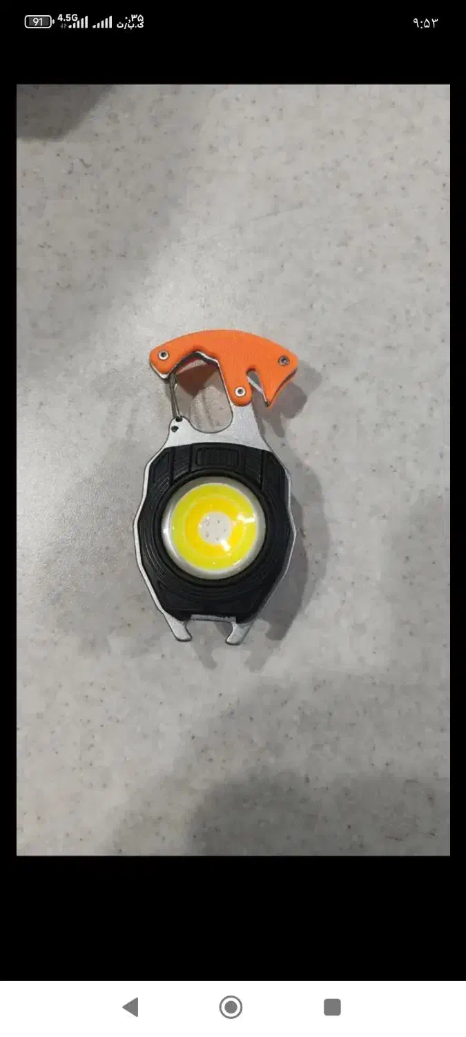 چراغ قوه دستی مدل چند کاره المنت دار|کوهنوردی و کمپینگ|زرند, |دیوار