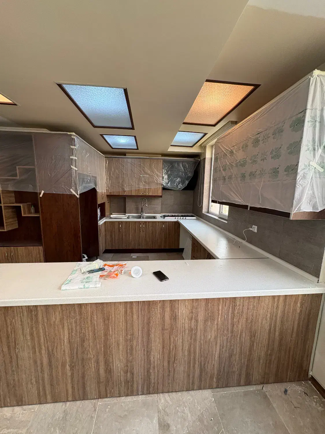 ۱۰۰ متر ۲ خواب نوساز تکواحدی/ خیابان سامان