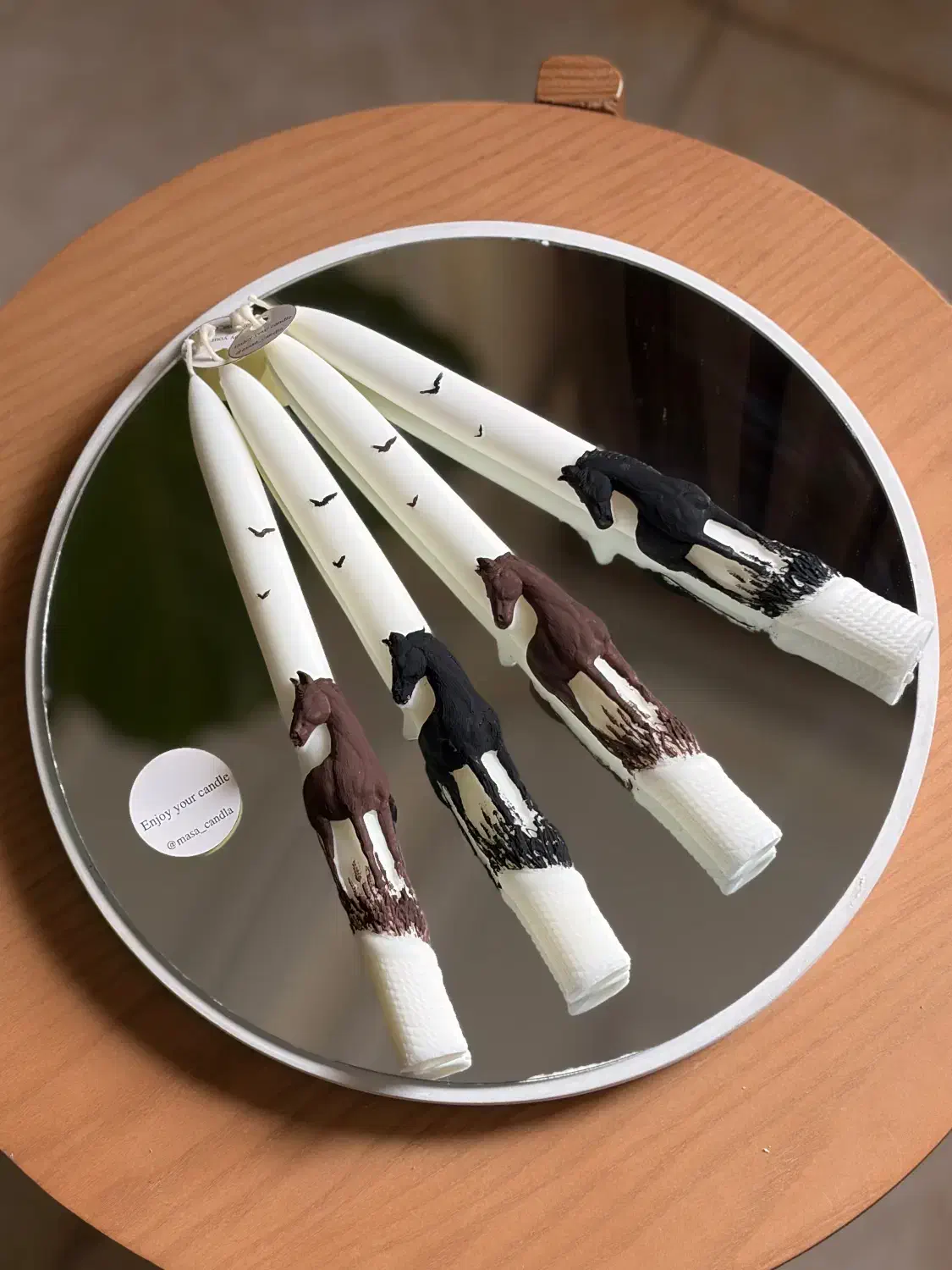 شمع اسب|مجسمه، تندیس، ماکت|رشت, حمیدیان|دیوار