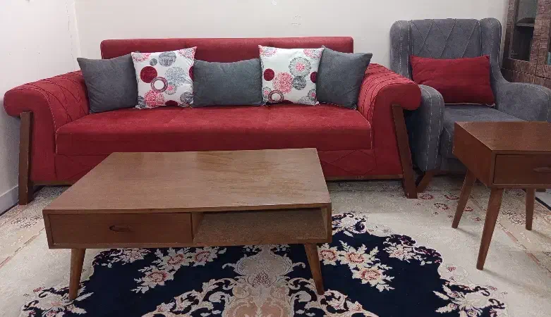 مبل راحتی تخت شو|مبلمان خانگی و میز عسلی|تهران, خاوران|دیوار