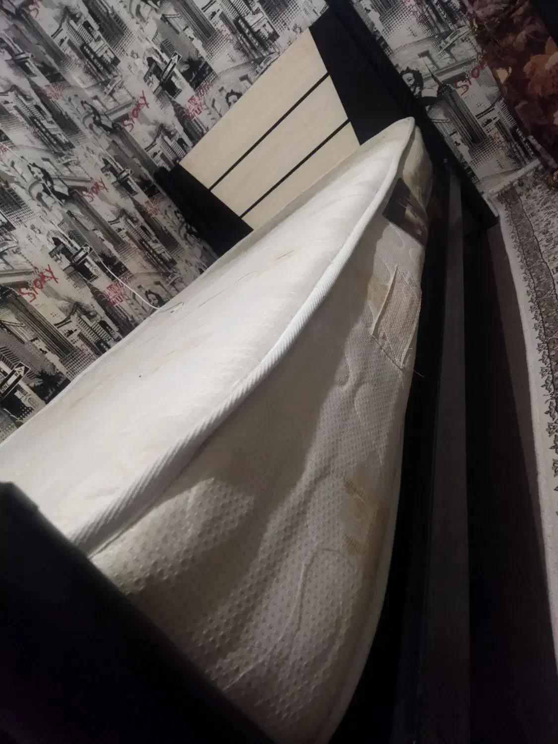 تخت یکنفره دوعددبدون تشک|تخت و سرویس خواب|کرج, حیدرآباد|دیوار