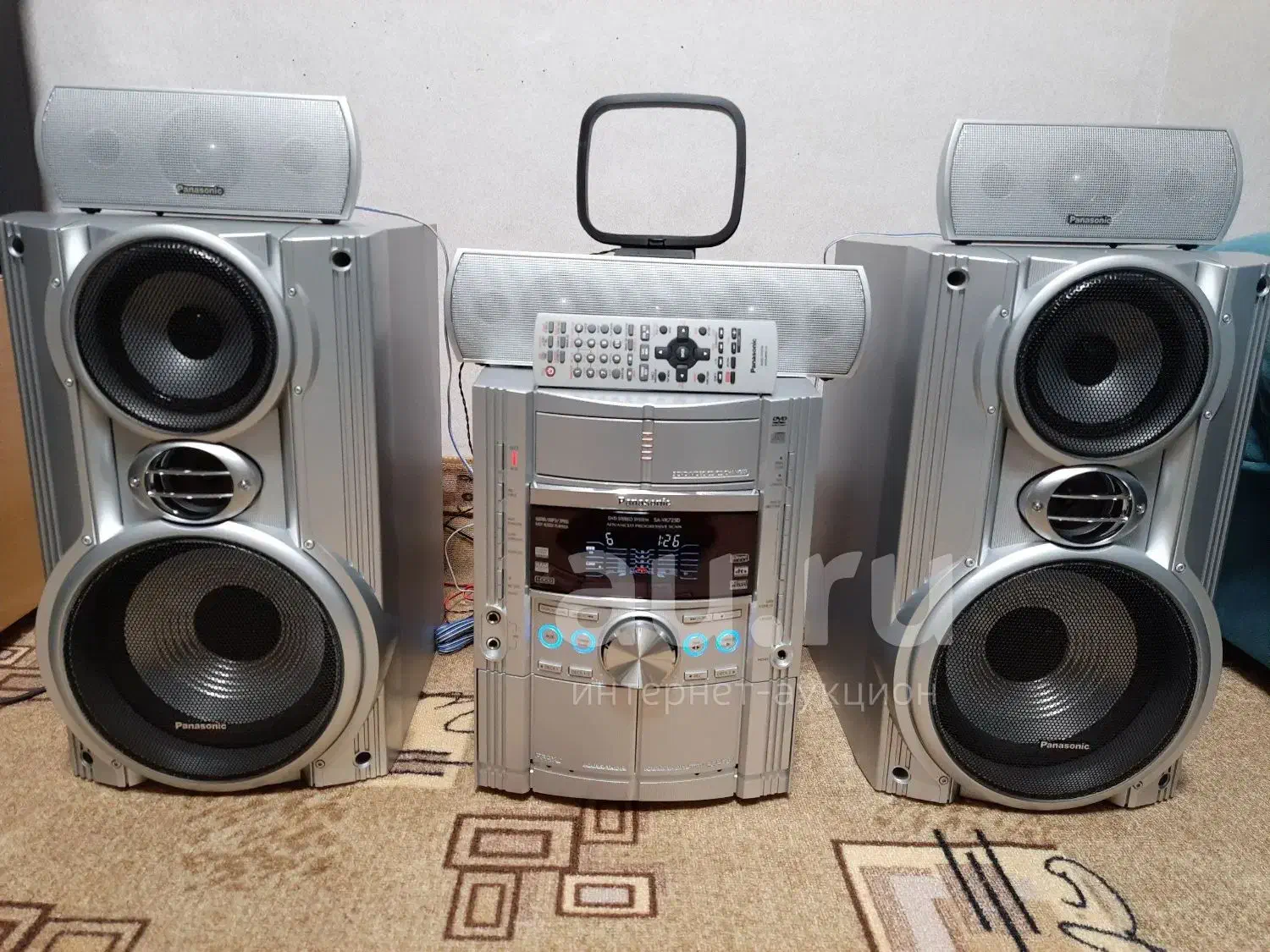 ضبط panasonic|سیستم صوتی خانگی|رامیان, |دیوار