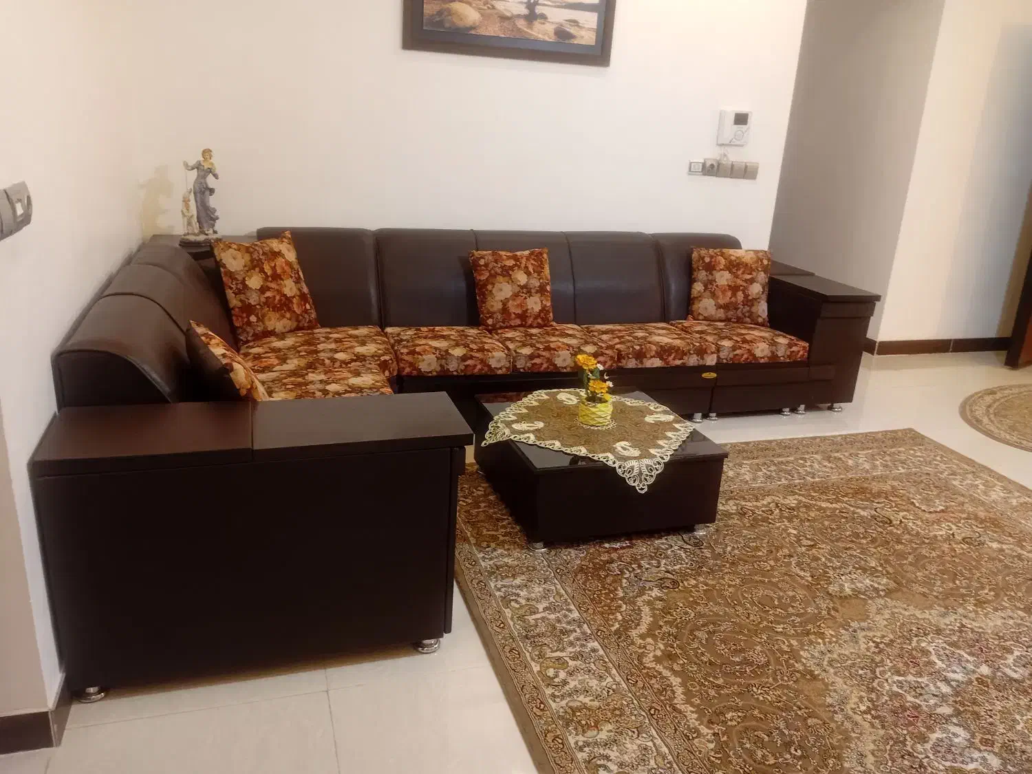 مبل ال و جلو مبلی|مبلمان خانگی و میز عسلی|محمدیه-قزوین, |دیوار