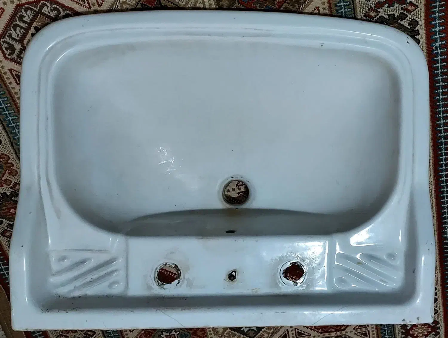 سنگ روشویی جنس چینی|لوازم سرویس بهداشتی|نظرآباد, نظرآباد|دیوار