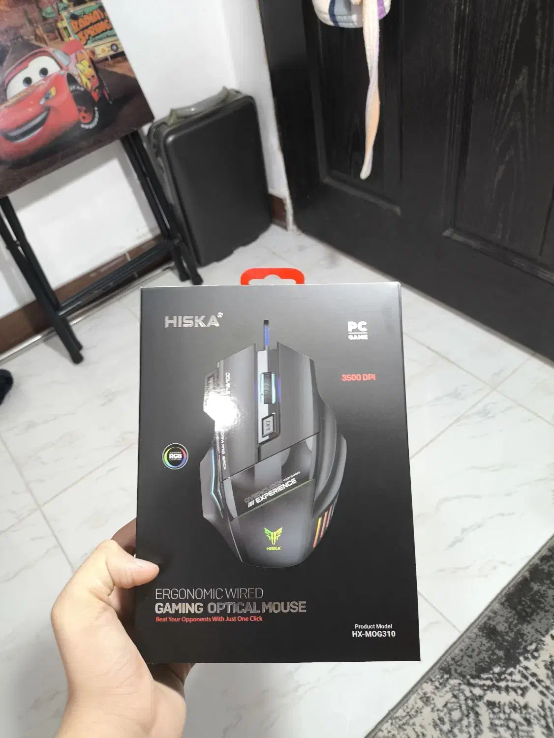 موس گیمینگ مدل هیسکا|قطعات و لوازم جانبی رایانه|رشت, کوی مهر|دیوار
