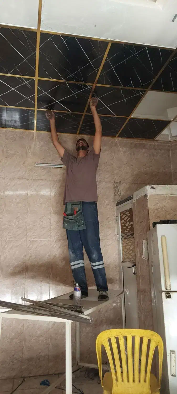 اجرای سقف کاذب،دیوارپوش، ترموال و مالبشیت برق‌کاری|خدمات پیشه و مهارت|تهران, نعمت‌آباد|دیوار