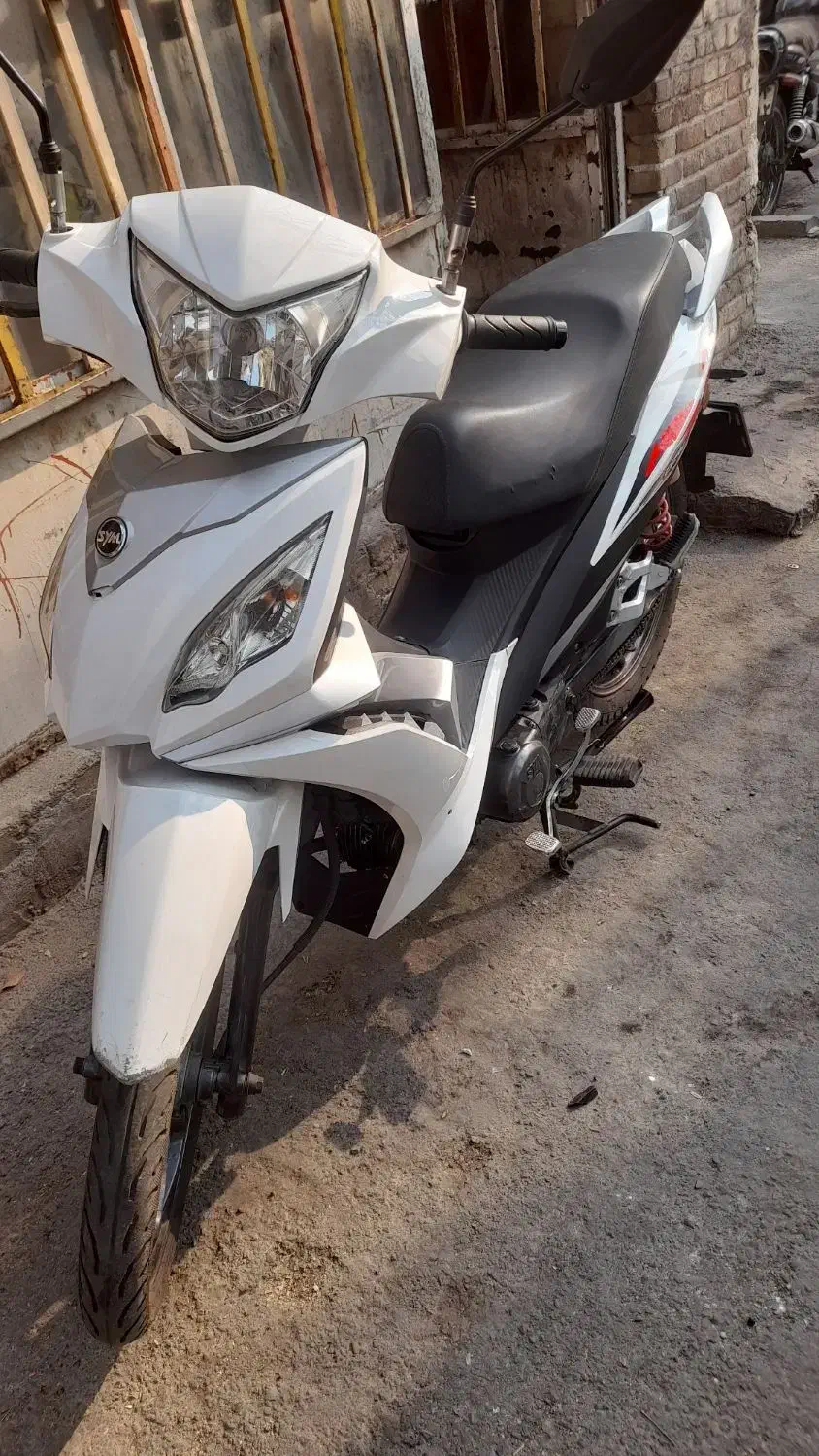 گلکسی   sym SR۱۳۰ درحد  فابریک|موتورسیکلت|تهران, شوش|دیوار