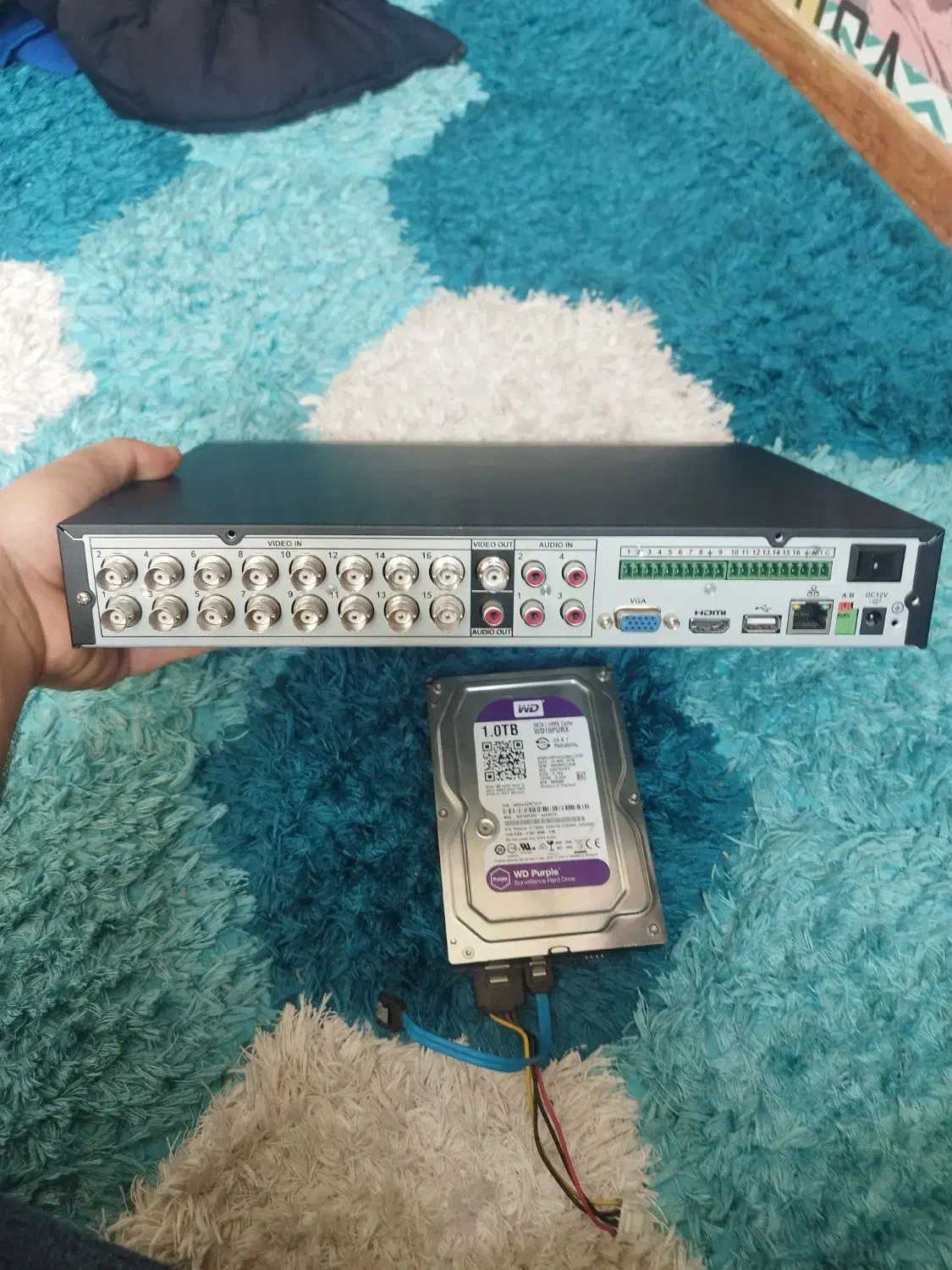 دی وی آر شونزده کانال و هارد ۱ ترا|دوربین مداربسته|نجفآباد, امام خمینی|دیوار