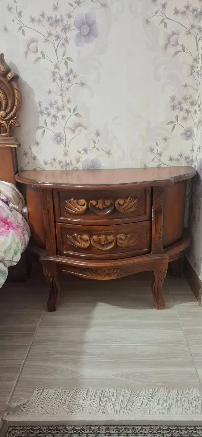 سرویس خواب دو نفره|تخت و سرویس خواب|قزوین, |دیوار