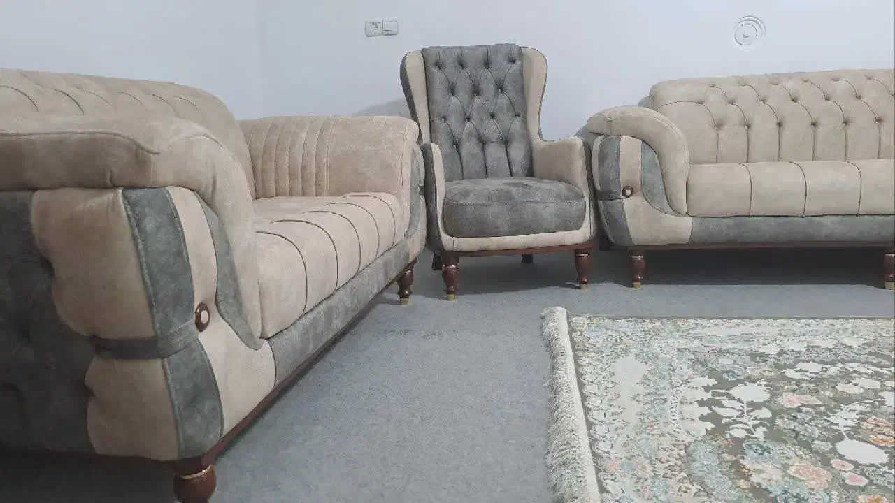 مبل فیگو.ست ۸ نفره.پارچه خارجی|مبلمان خانگی و میز عسلی|قم, نیروگاه|دیوار