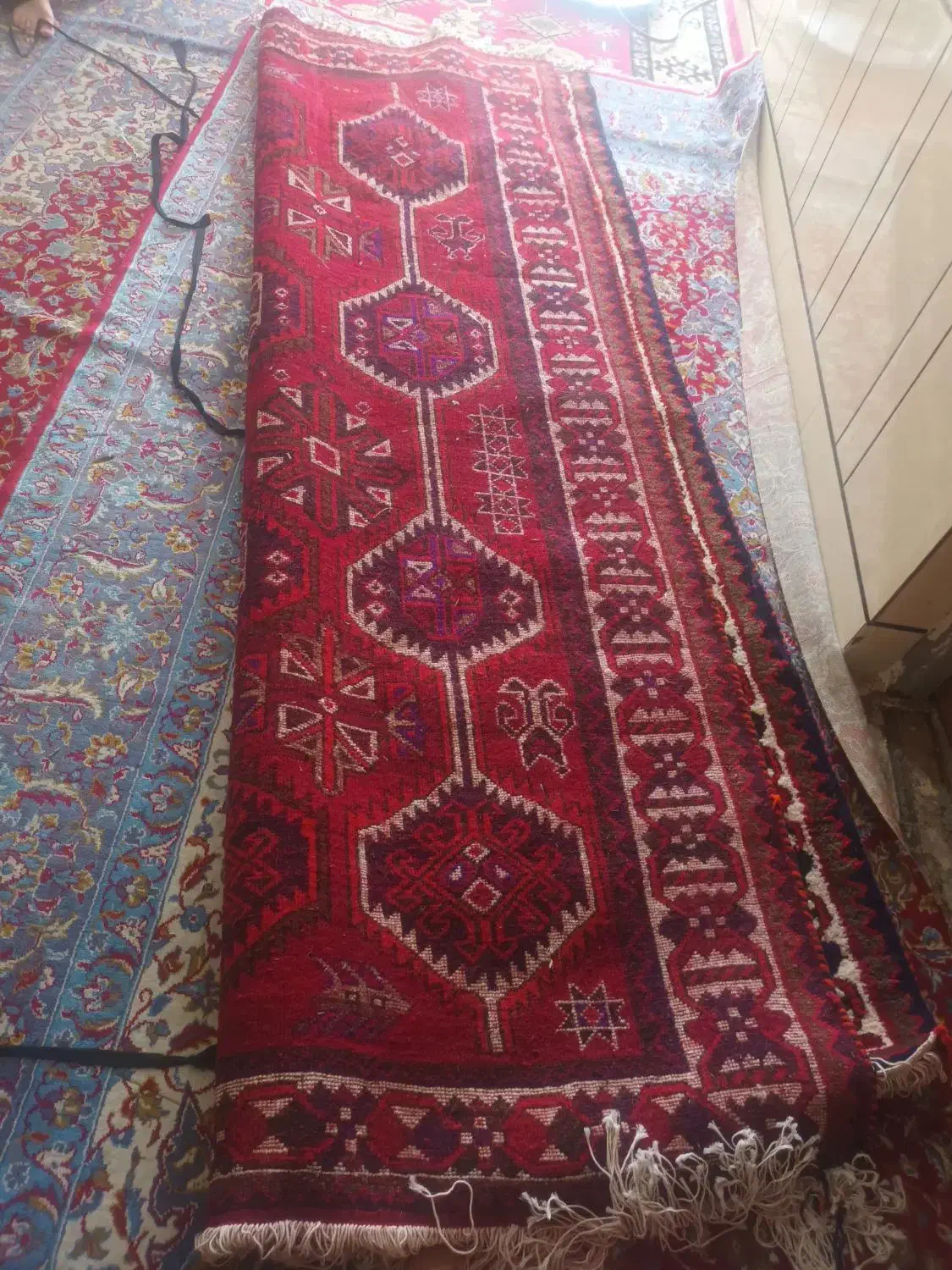 قالی لری نونواصلااستفاده نشده|فرش|شوشتر, |دیوار