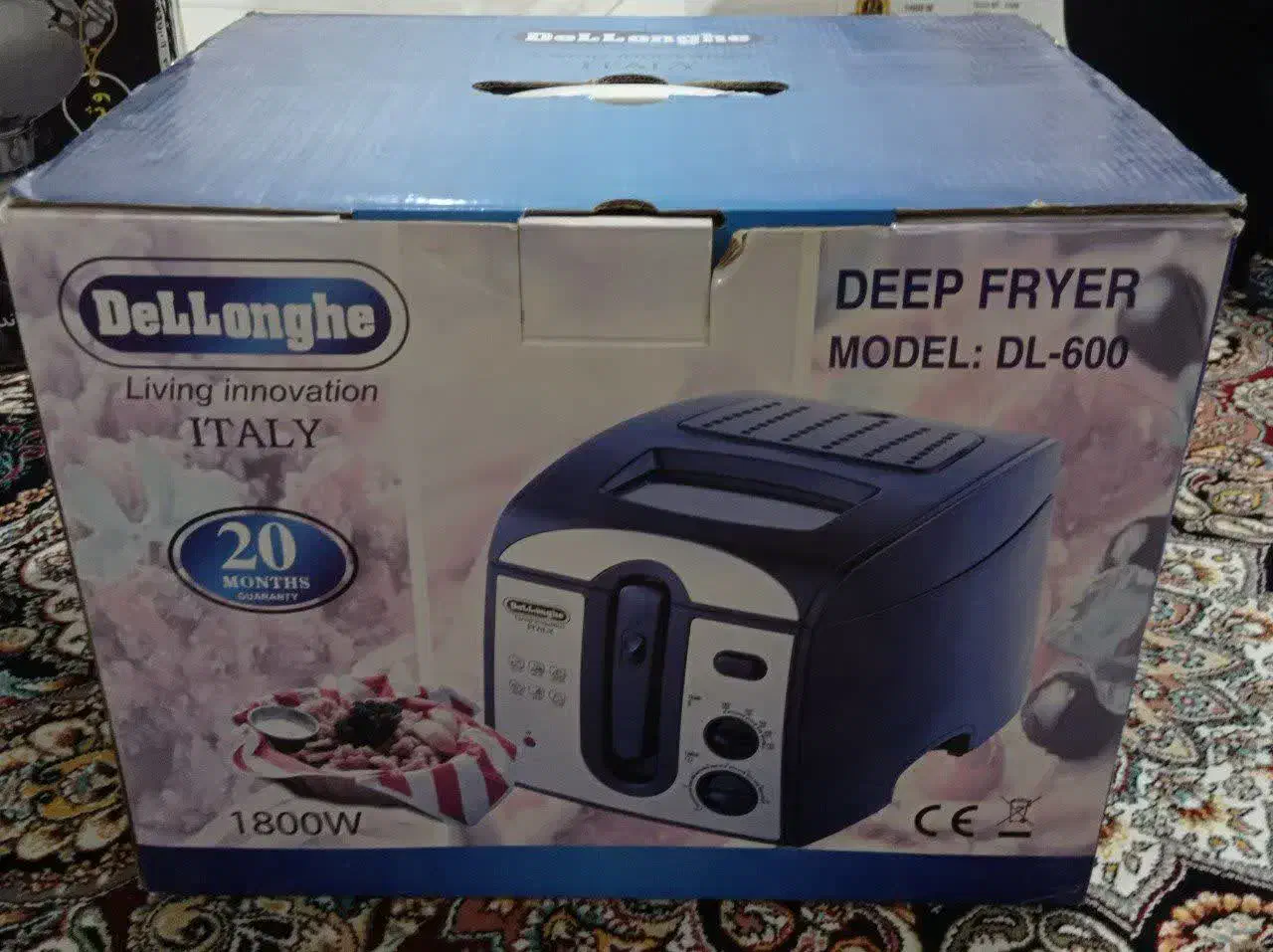 سرخ کن دلونگی|اجاق گاز و لوازم برقی پخت‌وپز|رباط‌کریم, رباط‌کریم|دیوار