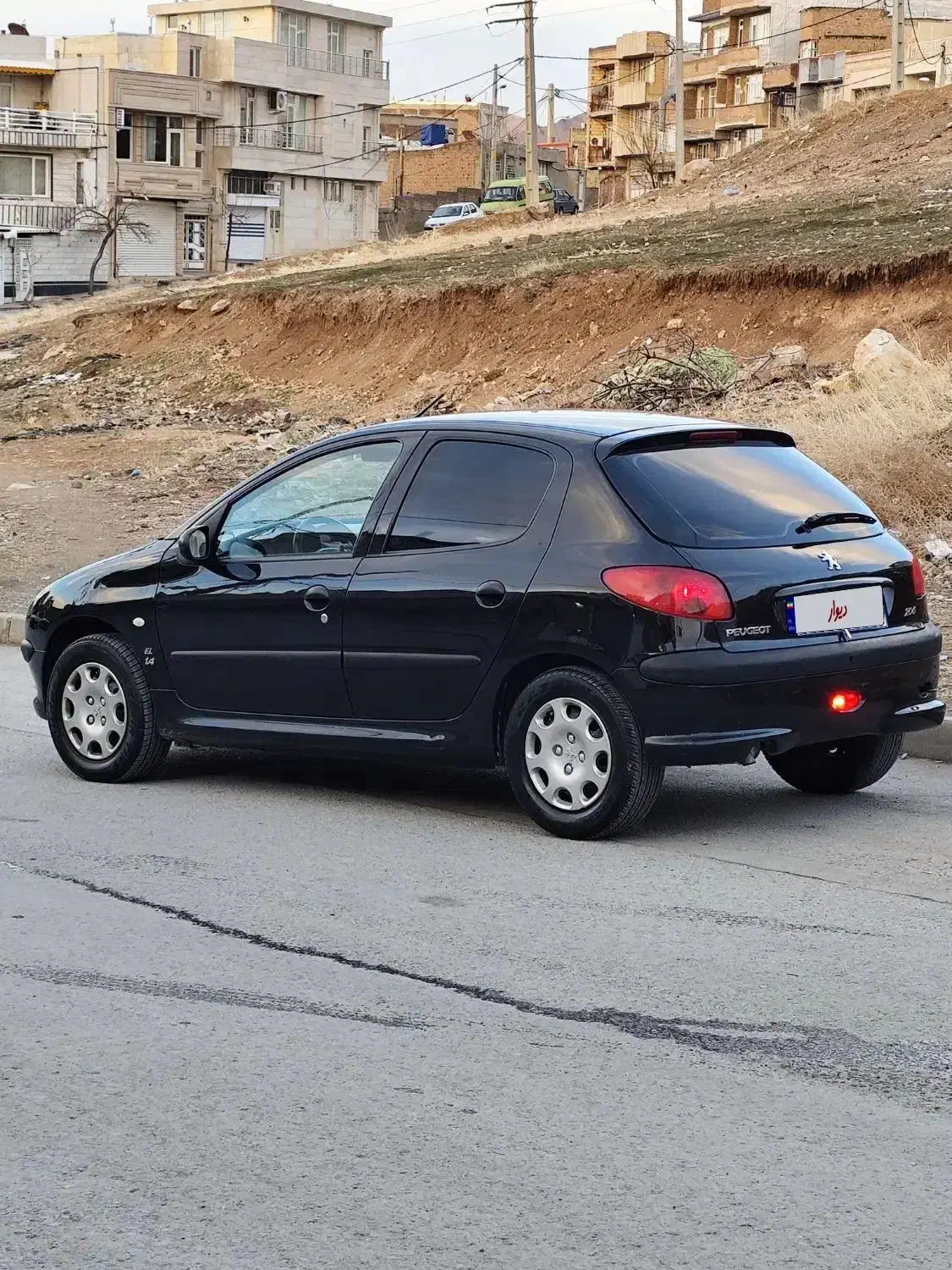 ۲۰۶|خودرو کلاسیک|مهاباد (آذربایجان غربی), |دیوار