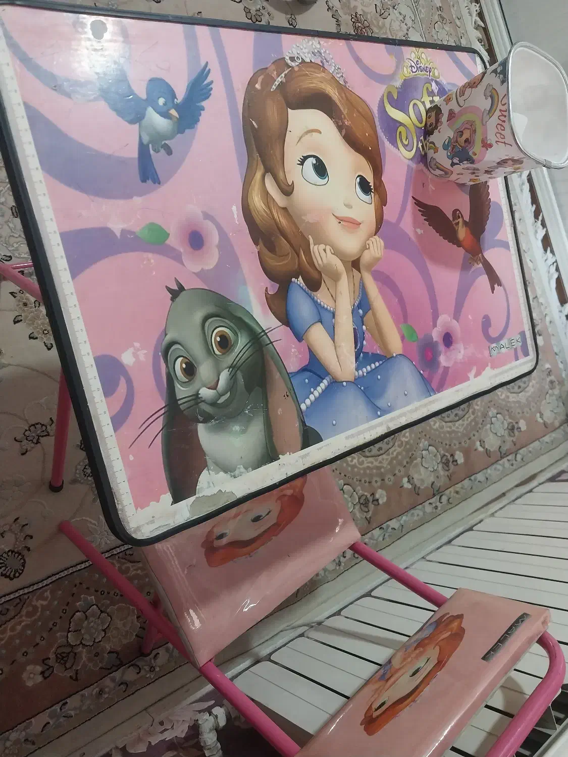 میز تحریر دخترانه الیسا|میز تحریر و کامپیوتر|تهران, یافت آباد جنوبی|دیوار