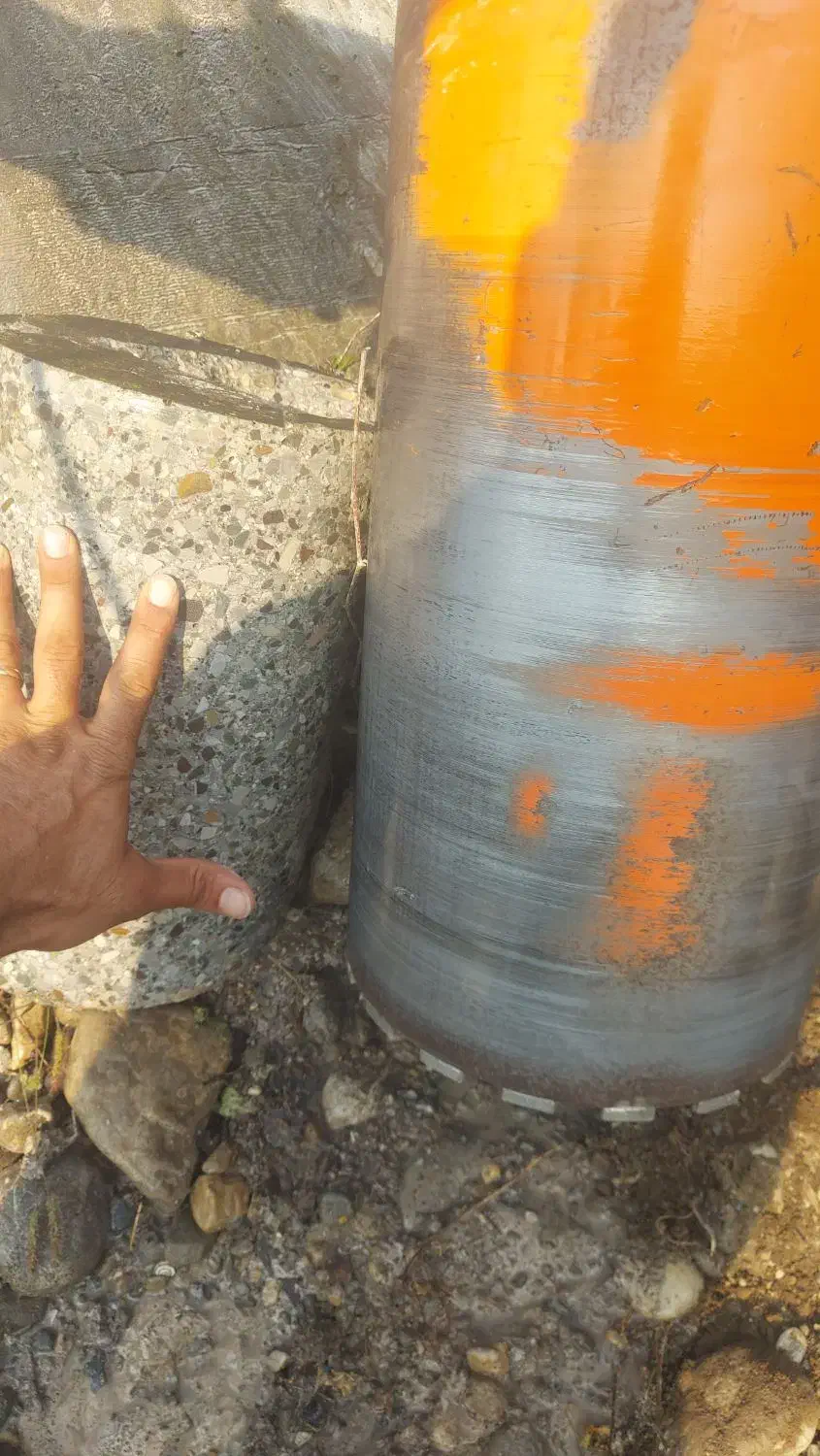 کرگیری بتن و کاشت میلگرد|خدمات پیشه و مهارت|سلمان‌شهر, |دیوار