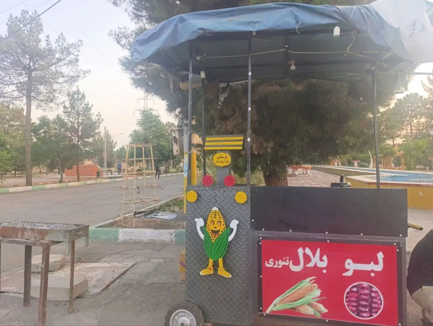 دستگاه بلال تنوری به فروش میرسد|اجاق گاز و لوازم برقی پختوپز|زرند, |دیوار