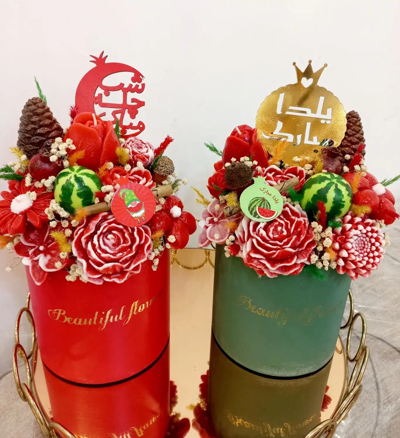 باکس یلدا،باکس گل شمع،هدیه مناسب ،کادو،نوزادی|صنایع دستی و سایر لوازم تزئینی|تهران, افسریه جنوبی|دیوار