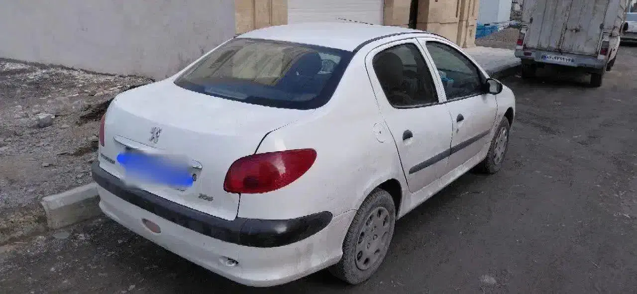 پژو 206 SD V8 مدل 1390|خودرو سواری و وانت|مشهد, دانشجو|دیوار