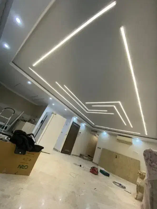 طراحی و محاسبه روشنایی با اجرای لاین نوری - لاینر|خدمات پیشه و مهارت|رشت, پیرسرا|دیوار