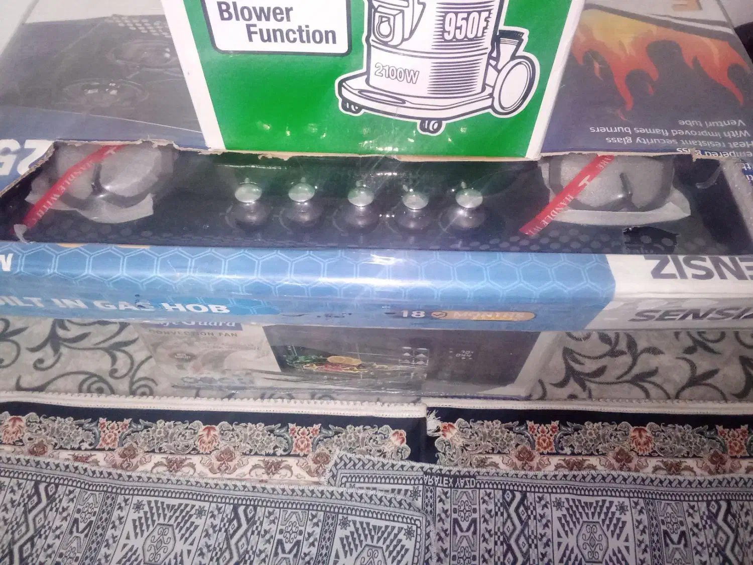 جارو برقی گاز رومیزی و ماکروفر|جاروبرقی، جارو شارژی، بخارشو|قروه, |دیوار