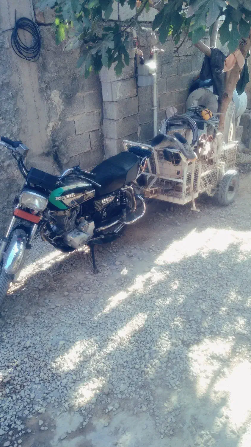 فروش دستگاه کفسابی با یدک وموتورسیکلت|ماشین‌آلات صنعتی|کوهمره, |دیوار