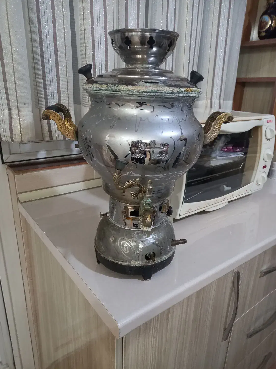 سماورگازی|سماور، چای‌ساز، قهوه‌ساز|اردبیل, |دیوار