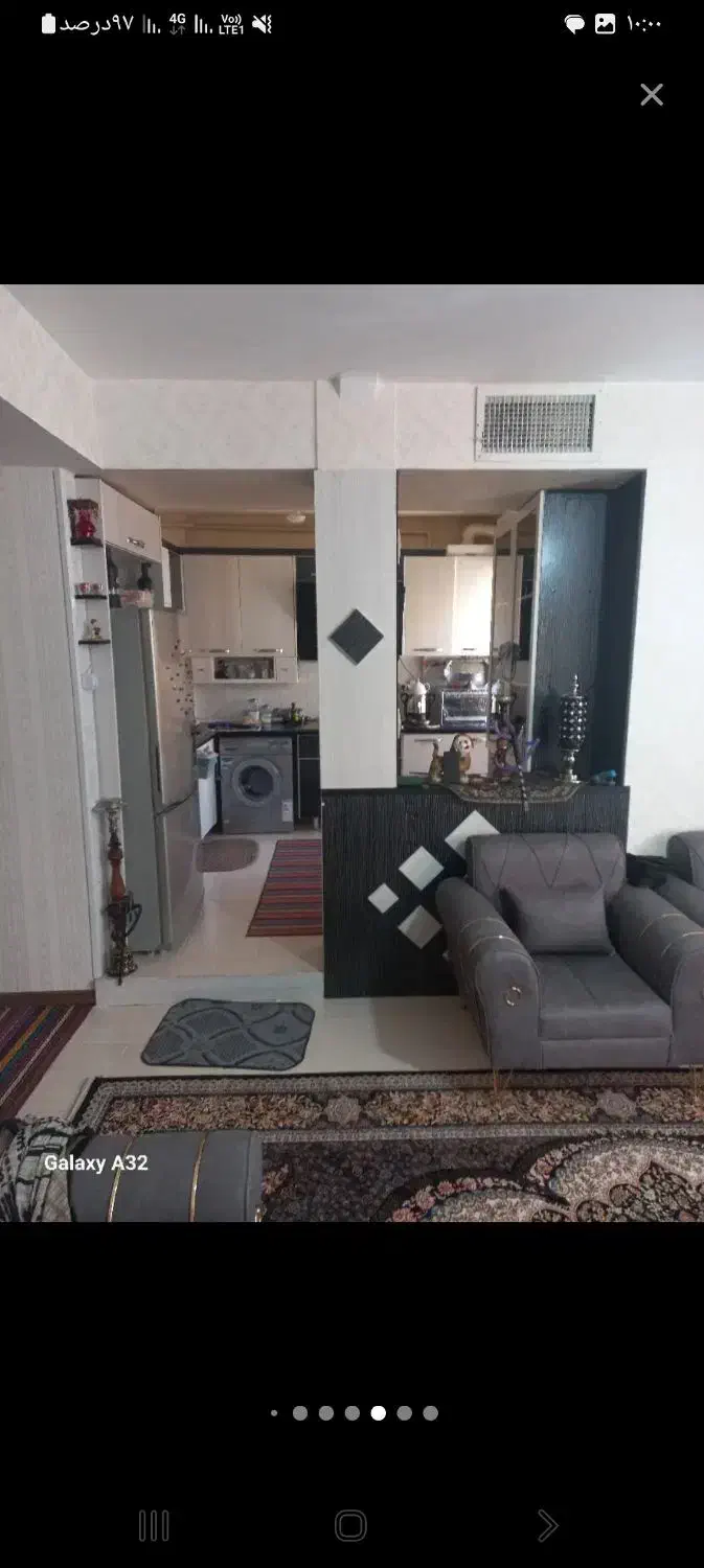 مهرگان پردیسان دوخواب طبقه چهارم ۷۵متری|فروش آپارتمان|محمدیه-قزوین, |دیوار