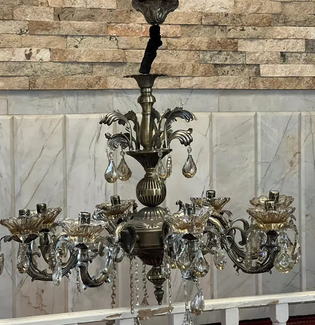 لوستر|لوستر و چراغ آویز|نیشابور, دارایی|دیوار