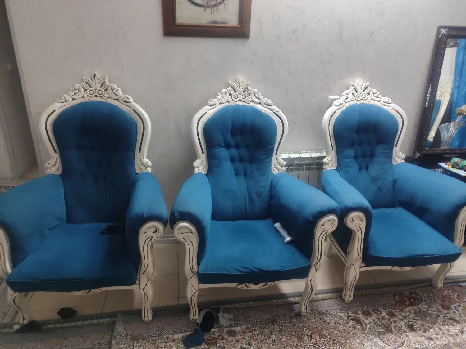 مبل کارکرده سلطنتی|مبلمان خانگی و میز عسلی|محمدیه-قزوین, |دیوار