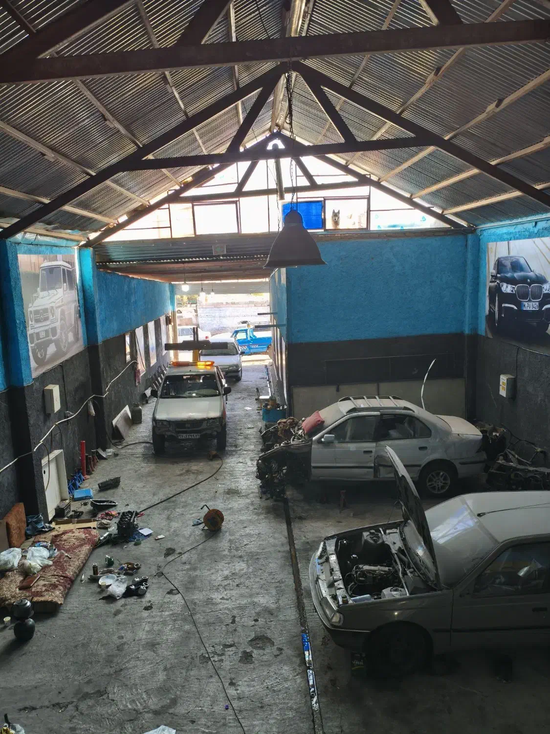 اجاره گاراژ مغازه // ۲۲۰ متری // صارمی بومهن|اجارهٔ مغازه و غرفه|بومهن, |دیوار