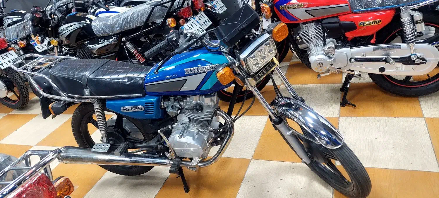 احسان۱۲۵مدل۹۵با سوخت وبیمه|موتورسیکلت|چابهار, |دیوار