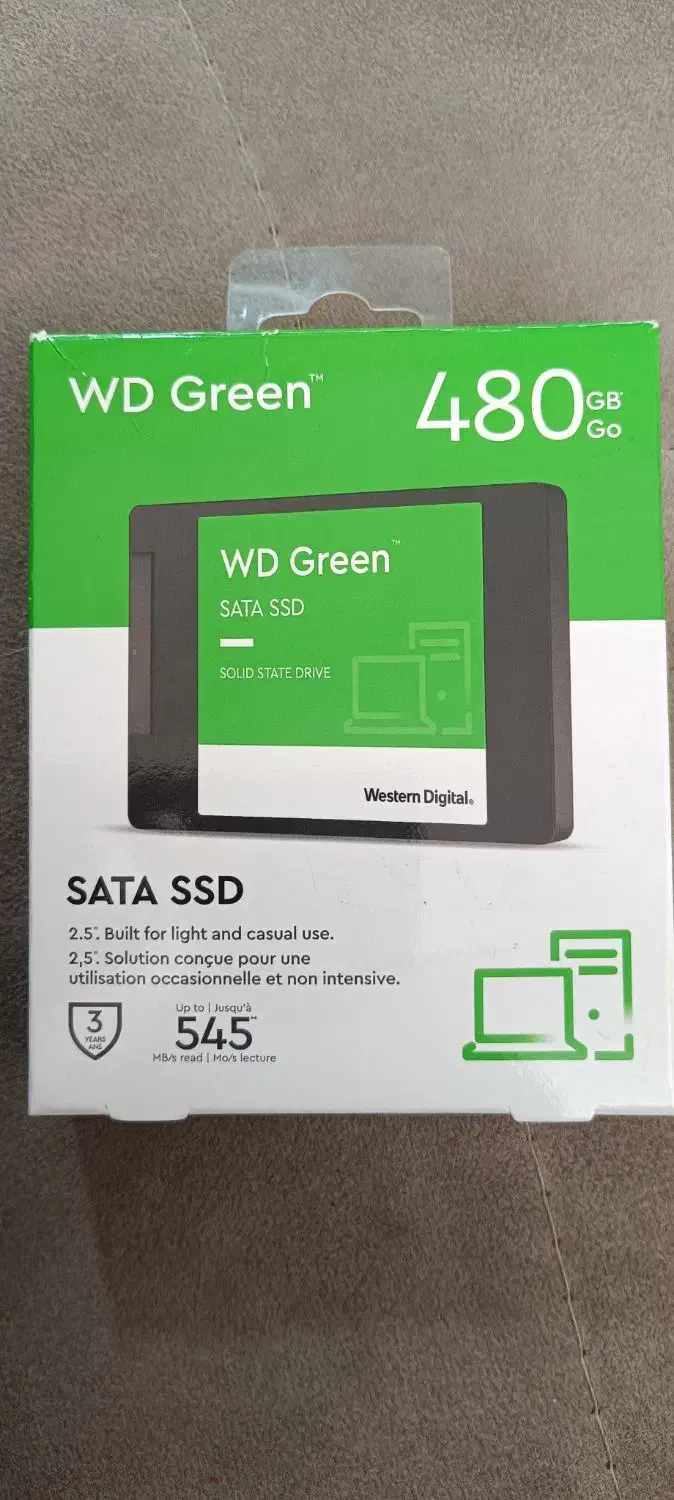کارت ssd 480 western|قطعات و لوازم جانبی رایانه|قدس, شهرقدس|دیوار