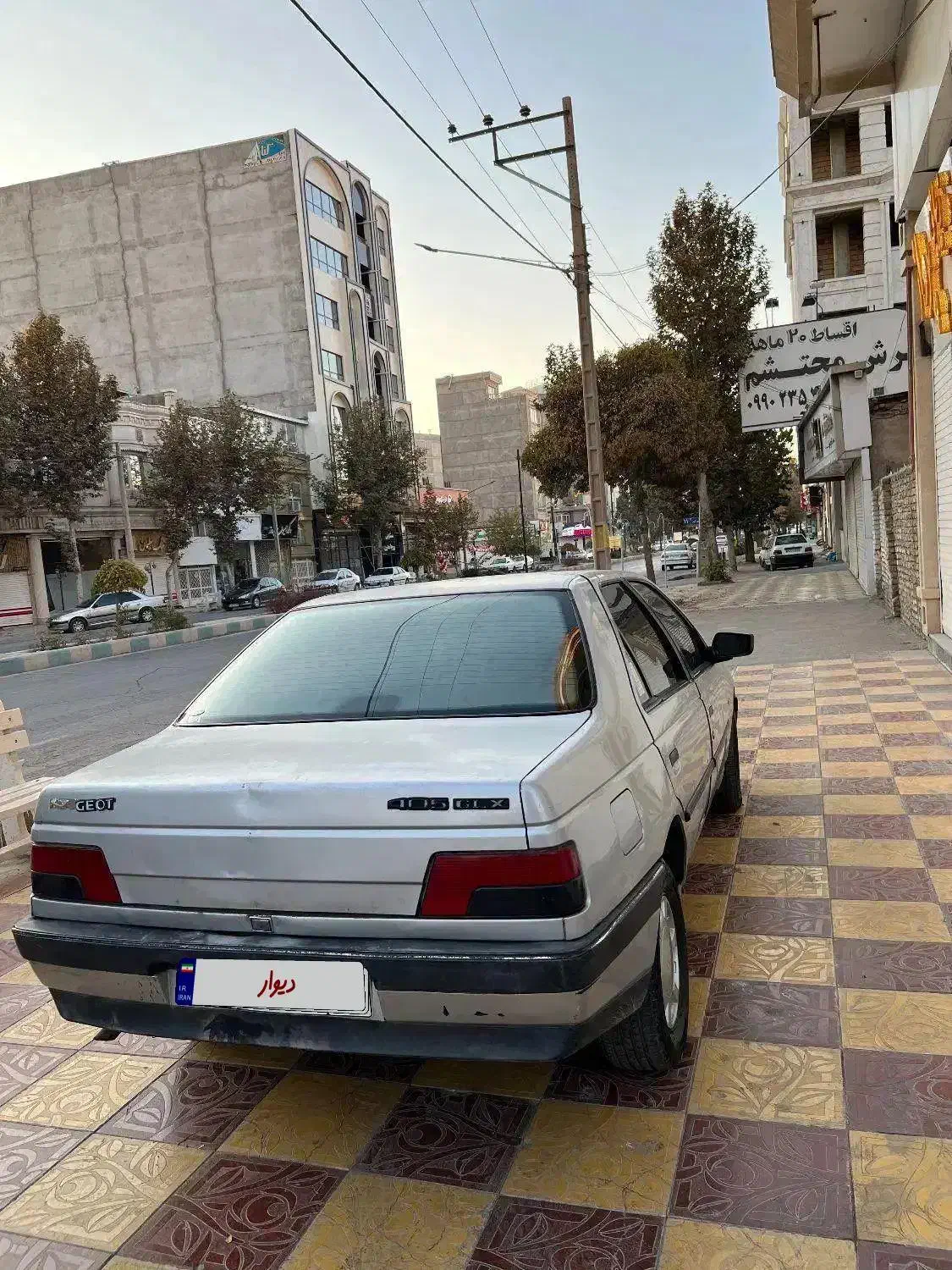 405 Glx مدل 1386 دوگانه کارخانه|خودرو سواری و وانت|نیشابور, شهرک بهداری|دیوار