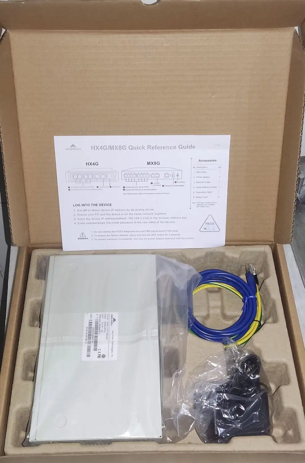 Gateway NewRock MX8G-8FXO|مودم و تجهیزات شبکه|قم, انصار‌الحسین|دیوار