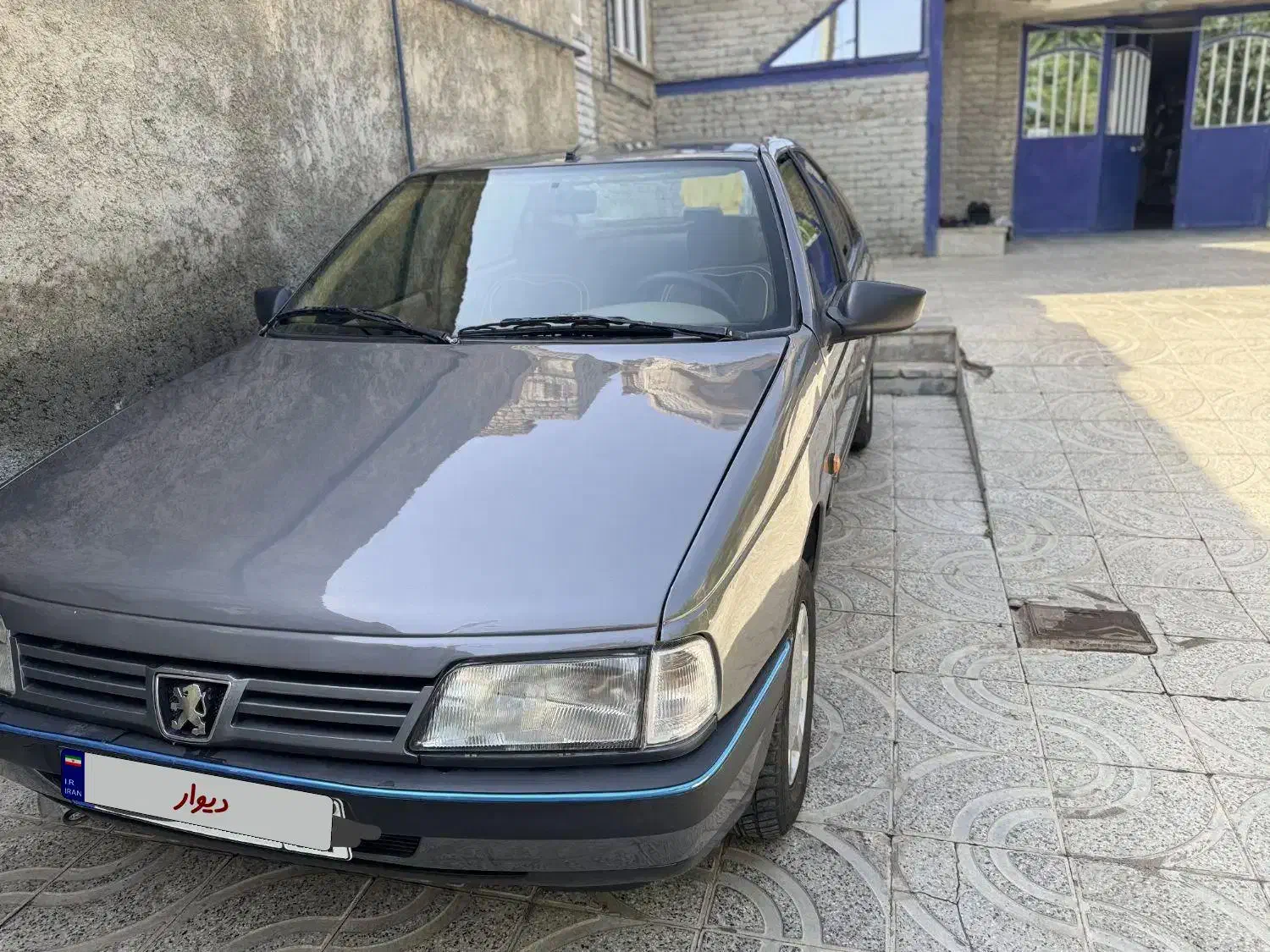 405 خاکستری ۹۱ دوگانە کارخانە|خودرو سواری و وانت|اشنویه, |دیوار