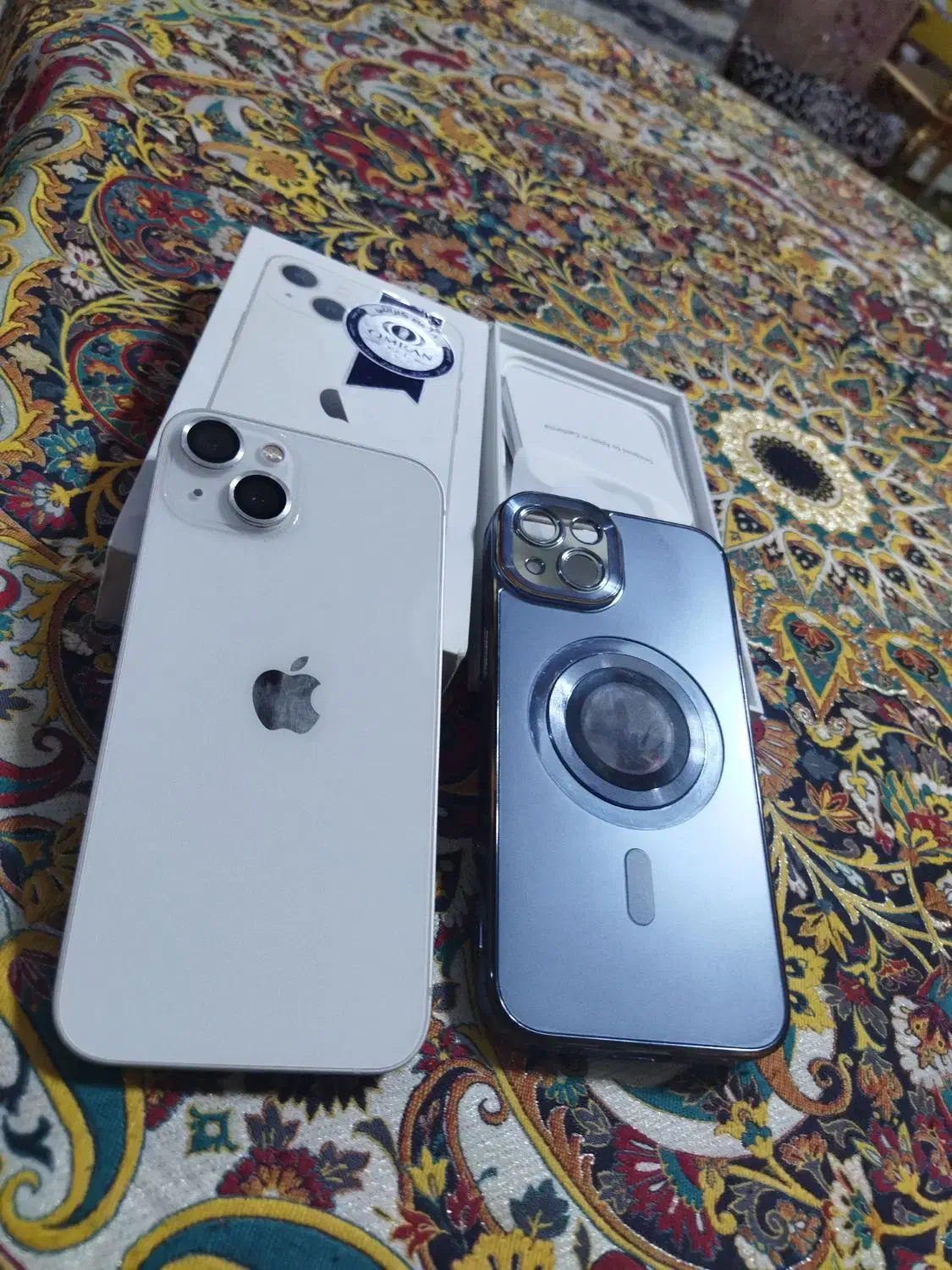 آیفون 13 سفید نرمال در حد نو|موبایل|تهران, تهرانسر شمالی|دیوار