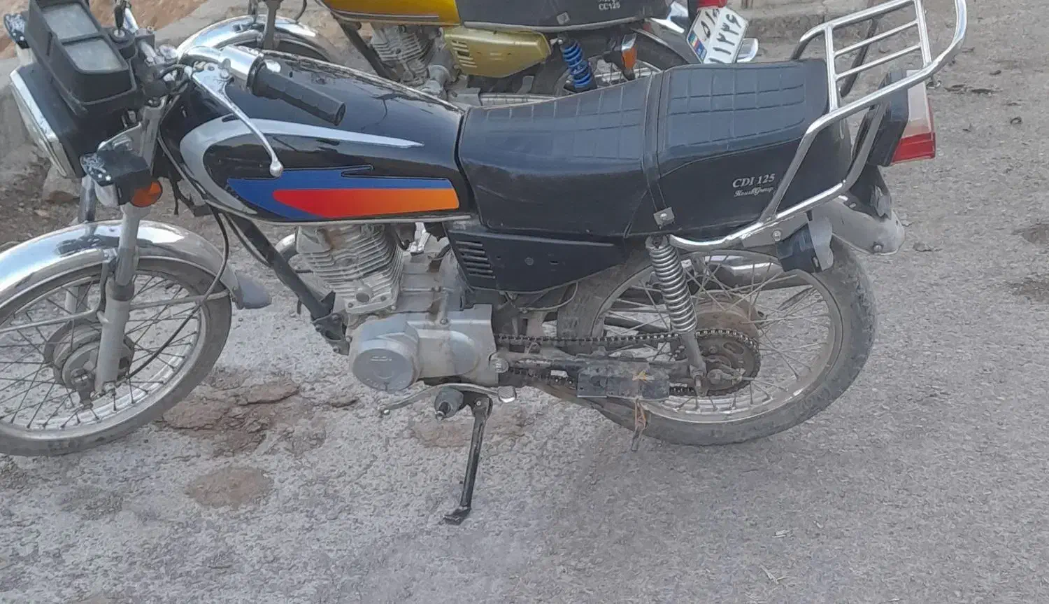 موتور ۱۲۵ مزایده|موتورسیکلت|پاوه, |دیوار