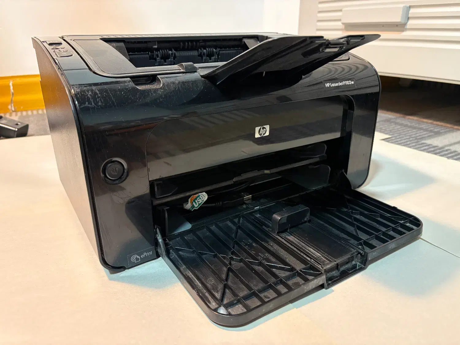 پرینتر اچ پی HP Laserjet P1102W|پرینتر، اسکنر، کپی، فکس|جم, |دیوار