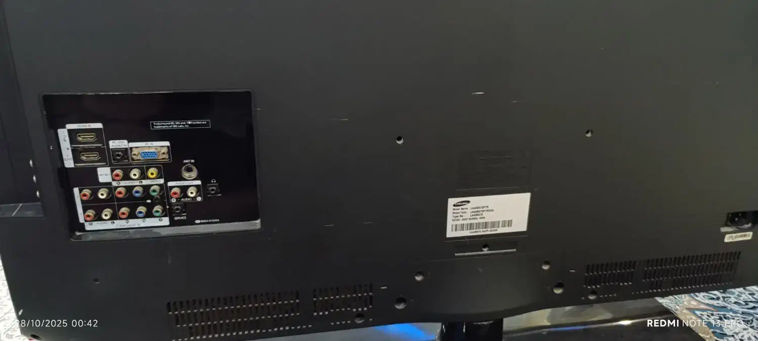 تلوزیون سامسونگ 40 اینچ اصلی|تلویزیون و پروژکتور|نسیمشهر, |دیوار