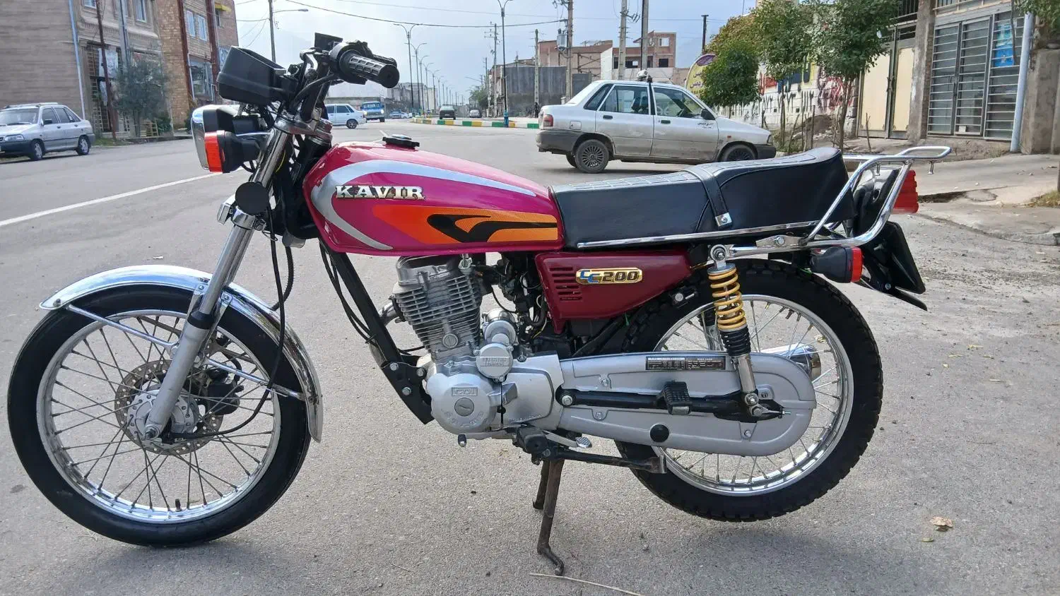 200فابریک کویرکاربرات استارتی دیسکی کارت سوخت فعال|موتورسیکلت|گنبد کاووس, |دیوار