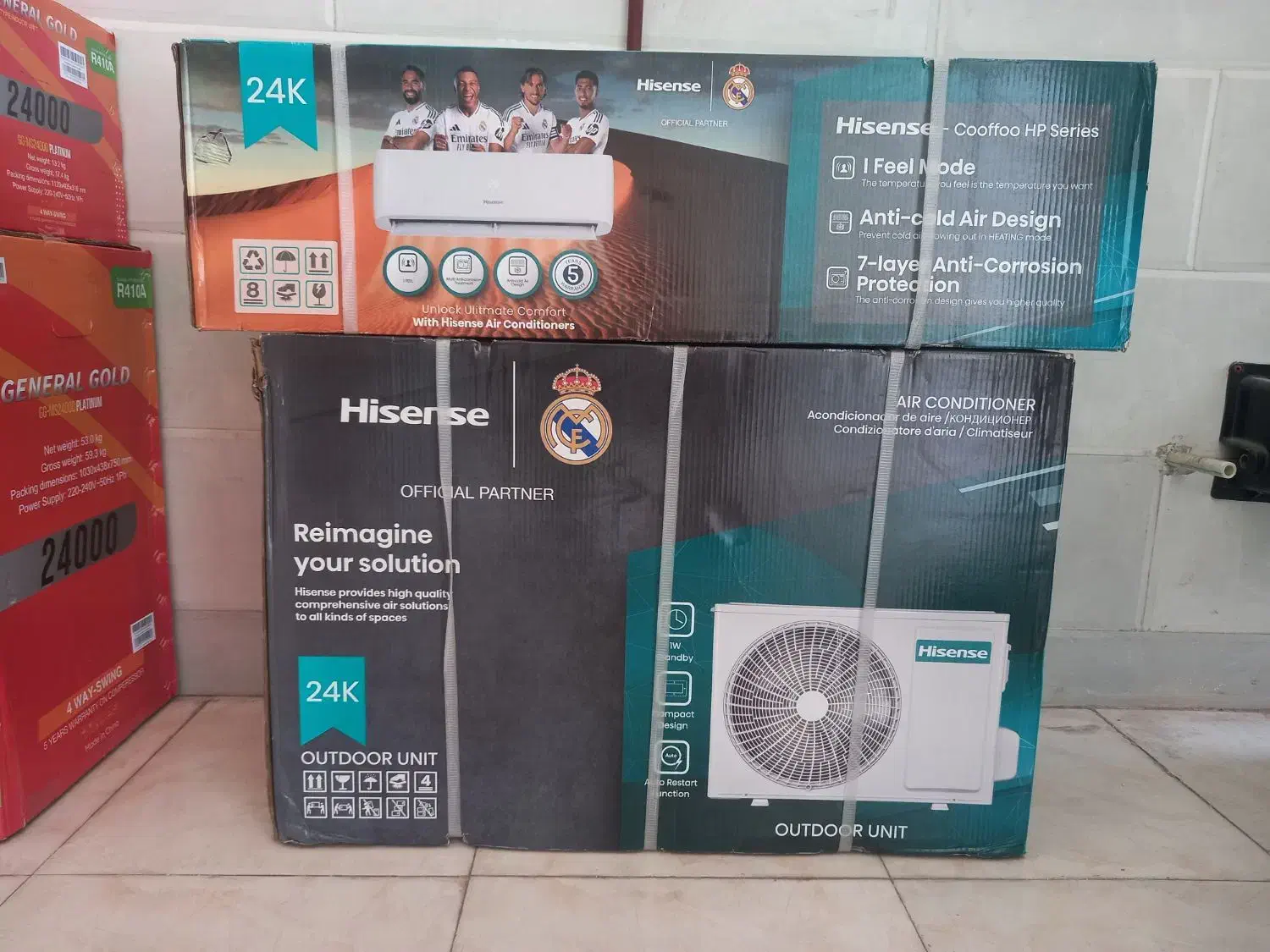 جشنواره فروش کولرهای هایسنس 24/18/12 هزار|کولر گازی و فنکوئل|رشت, شهرک صبا|دیوار